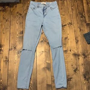 pacsun high rise jeggings